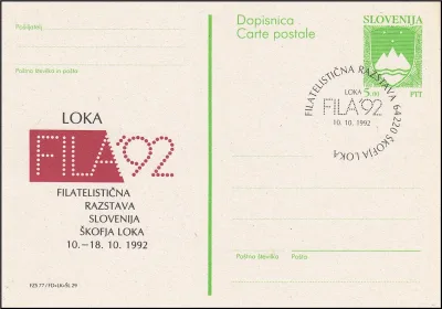FILATELISTIČNA RAZSTAVA FILA 1992